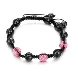 Quality And Quantity Assured Female Ball Shape Crystal Bracelet