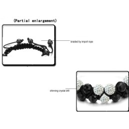 High Quality Female Ball Shape Crystal Bracelet