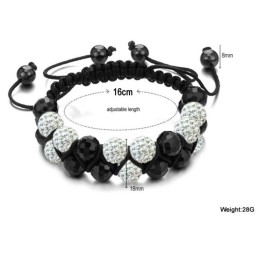 High Quality Female Ball Shape Crystal Bracelet