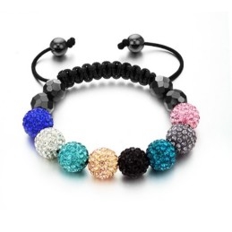 Stable Quality Female Ball Shape Crystal Bracelet