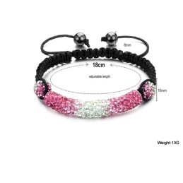 Reliable Reputation Female Ball Shape Crystal Bracelet