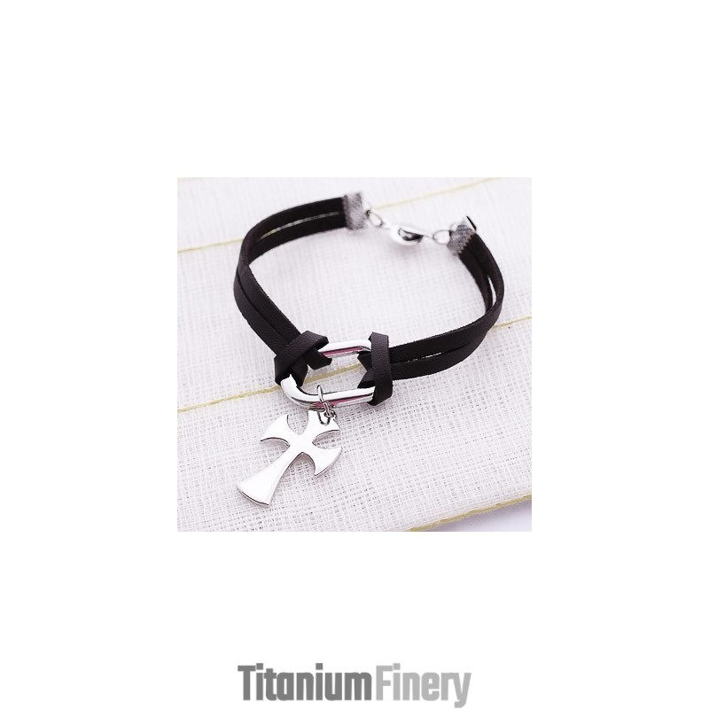 Wonens Titanium Cross Bracelets Wonens Titanium Cross Bracelets