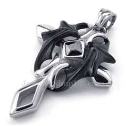 The Cross Titanium Pendant Necklace (Free Chain)