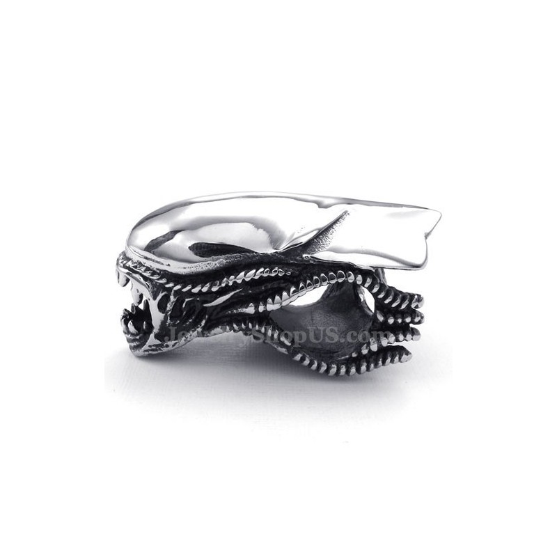 Titanium Monster Pendant Necklace (Free Chain)
