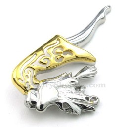 Titanium Girls Pendant Necklace (Free Chain)