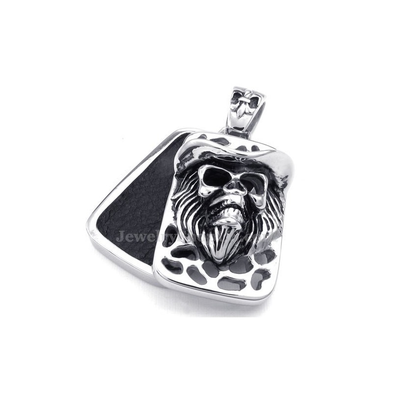 Cards Titanium Skull Pendant Necklace (Free Chain) Cards Titanium Skull Pendant Necklace (Free Chain)