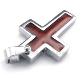 Titanium Cross Pendant Necklace (Free Chain)