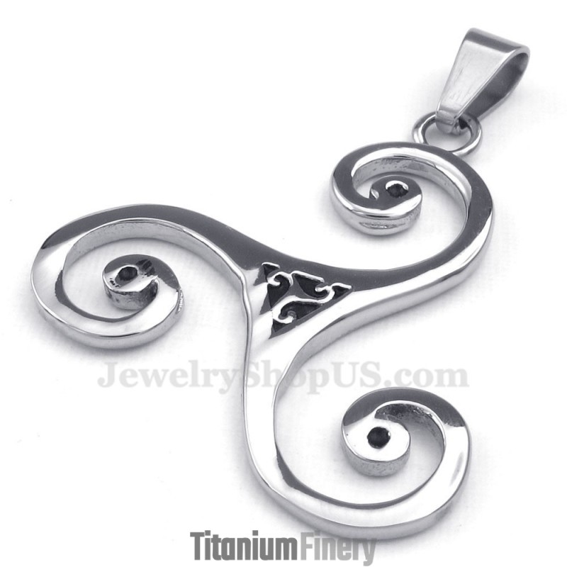 Titanium Wind Turbines Pendant Necklace (Free Chain) Titanium Wind Turbines Pendant Necklace (Free Chain)