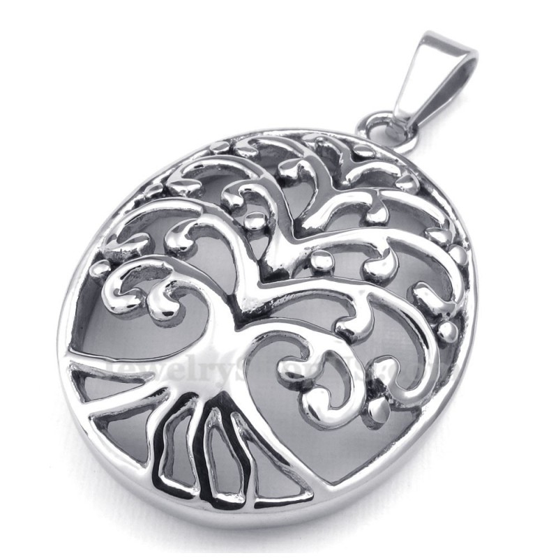 Titanium Tree Of Life Pendant Necklace (Free Chain) Titanium Tree Of Life Pendant Necklace (Free Chain)