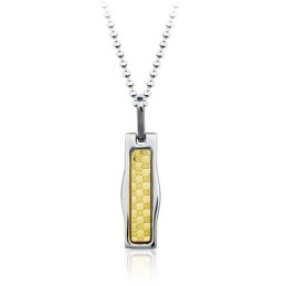 New Style Golden Titanium Pendant - Free Chain