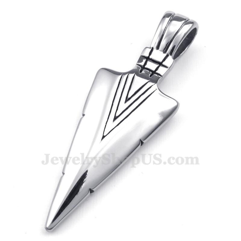 Titanium Dart Pendant Necklace (Free Chain) Titanium Dart Pendant Necklace (Free Chain)
