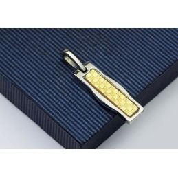 New Style Golden Titanium Pendant - Free Chain