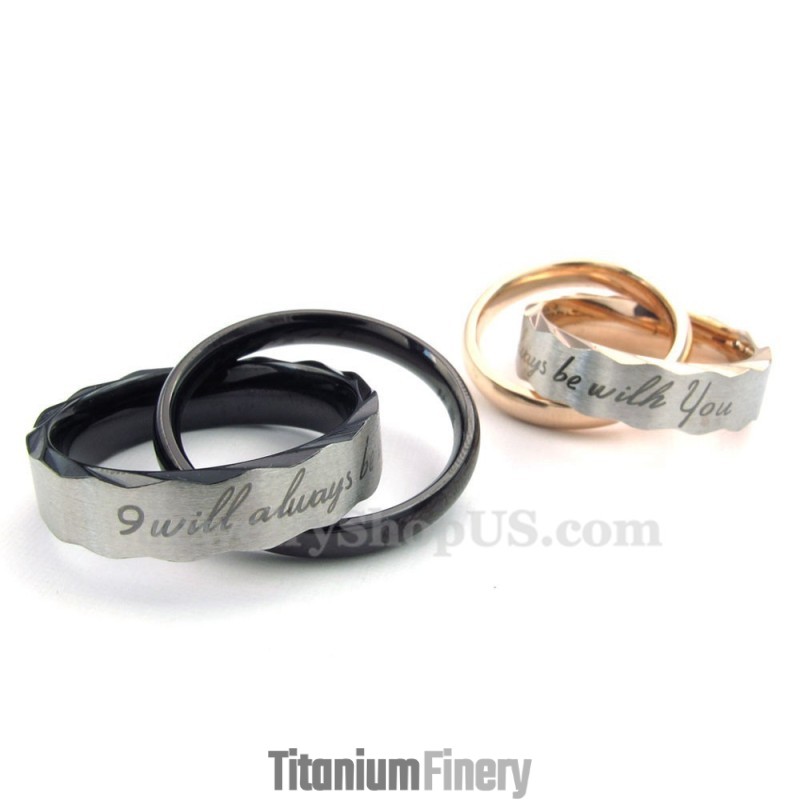 Exquisite Titanium Couples Interlocking Circles Pendant Necklace (Free Chain)(One Pair) Exquisite Titanium Couples Interlocking Circles Pendant Necklace (Free Chain)(One Pair)