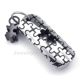 Titanium Symbols Couples Pendant Necklace (Free Chain)(One Pair)