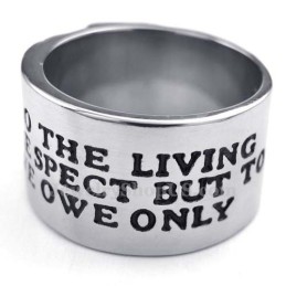 Titanium Oath Ring
