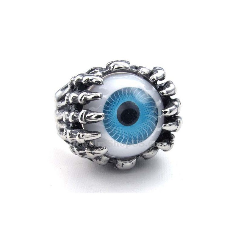 Titanium Blue Eye Ring Titanium Blue Eye Ring