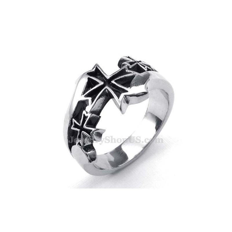 Titanium Cross Ring Titanium Cross Ring