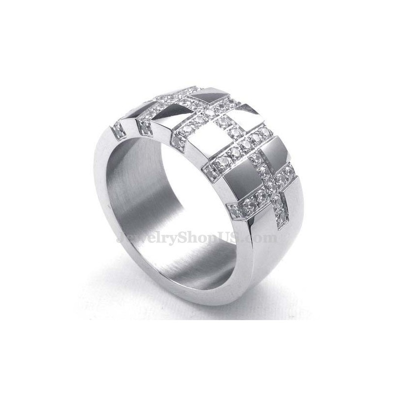 Titanium Cross Ring Titanium Cross Ring