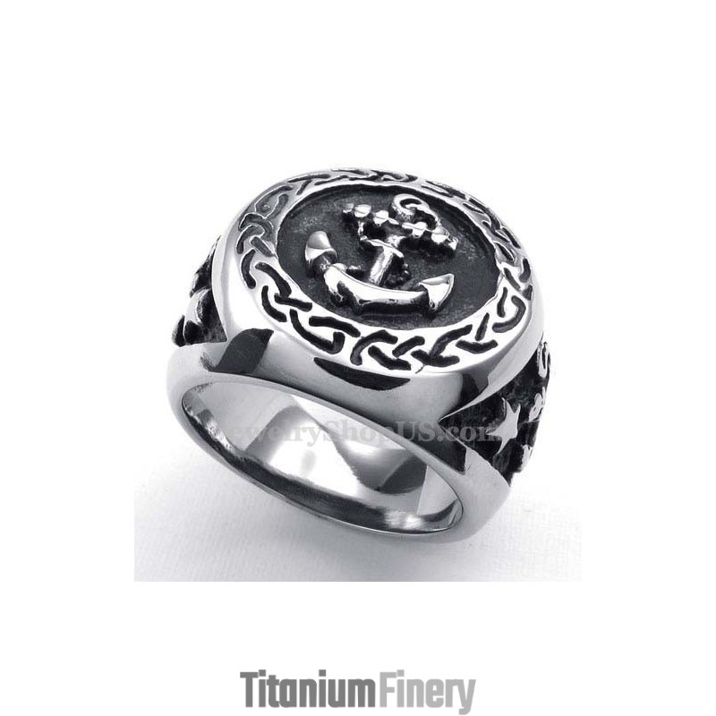 Titanium Anchors Ring