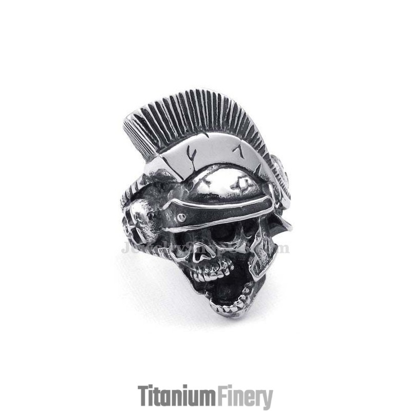 Titanium Knight Skull Ring Titanium Knight Skull Ring