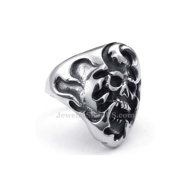 Titanium Skull Ring