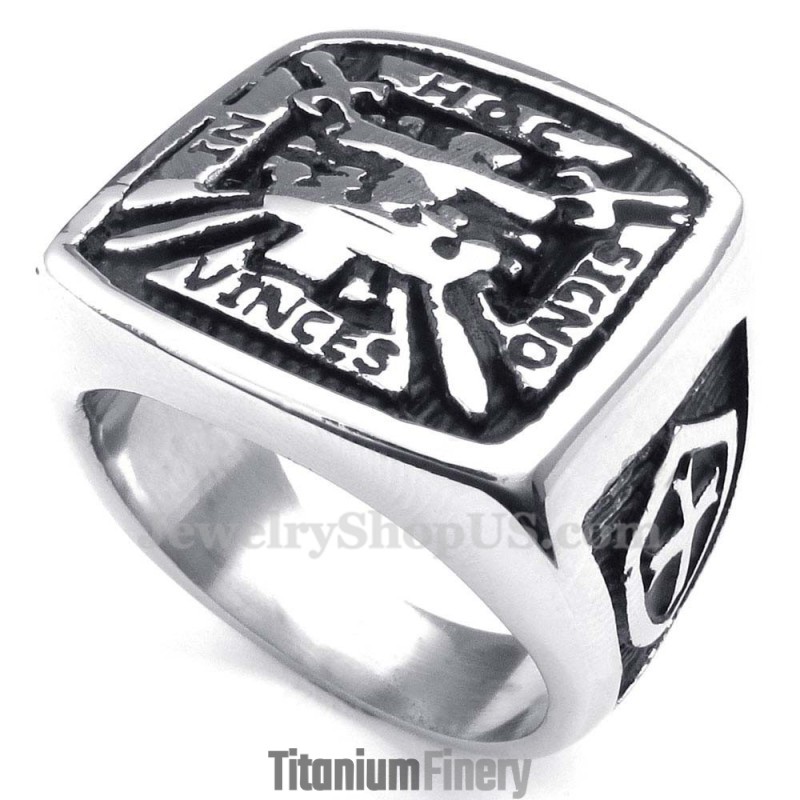 Titanium Masonic Ring Titanium Masonic Ring