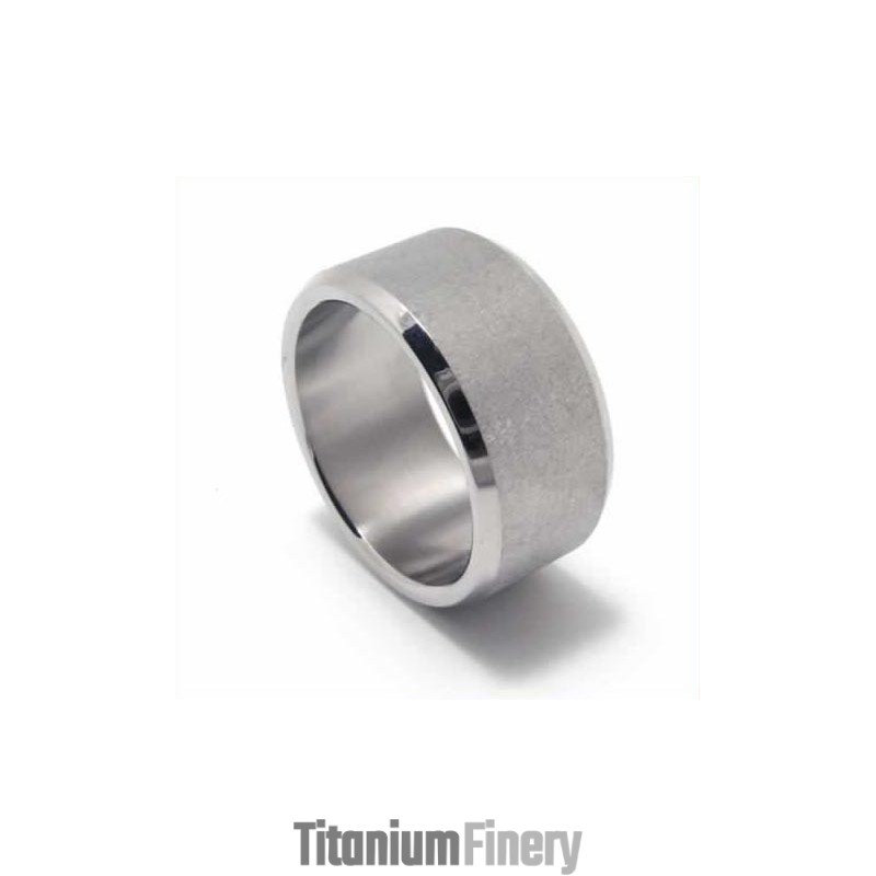 Brushed 6Mm Titanium Ring Brushed 6Mm Titanium Ring