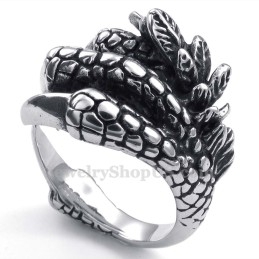 Titanium Paw Ring