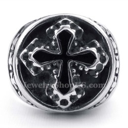 Titanium Cross Ring