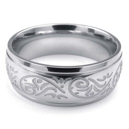 Titanium Corrosion Pattern Ring