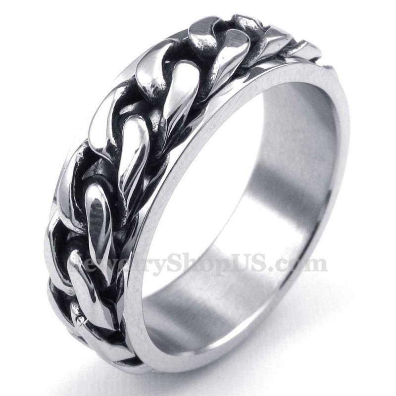 Titanium Rotating Chain Ring Titanium Rotating Chain Ring