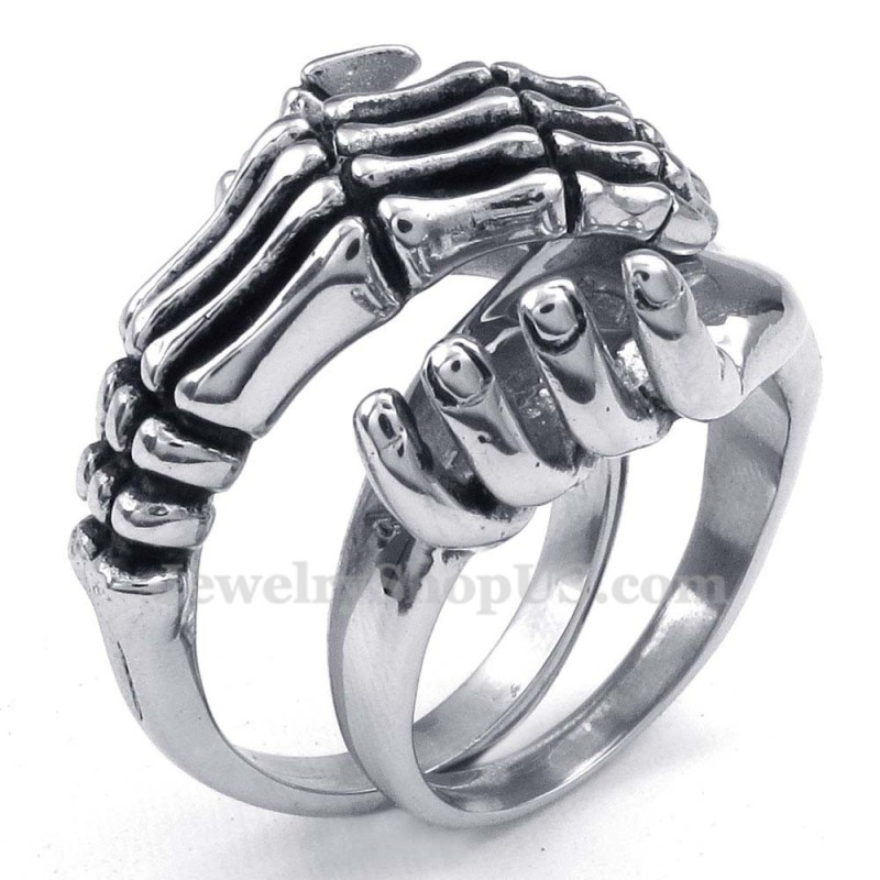 Titanium Hands Lovers Ring Titanium Hands Lovers Ring