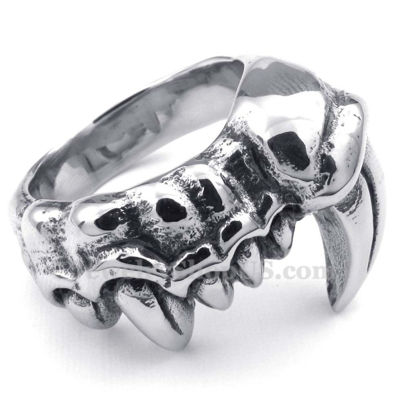 Titanium Monster Teeth Ring Titanium Monster Teeth Ring