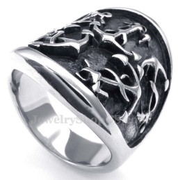 Titanium Ring With Anchors