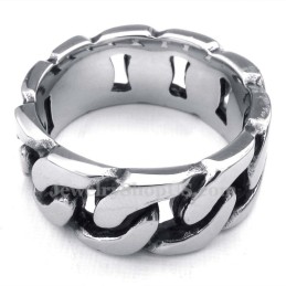 Titanium Chains Ring