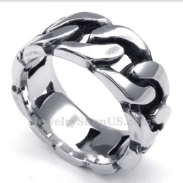 Titanium Chains Ring