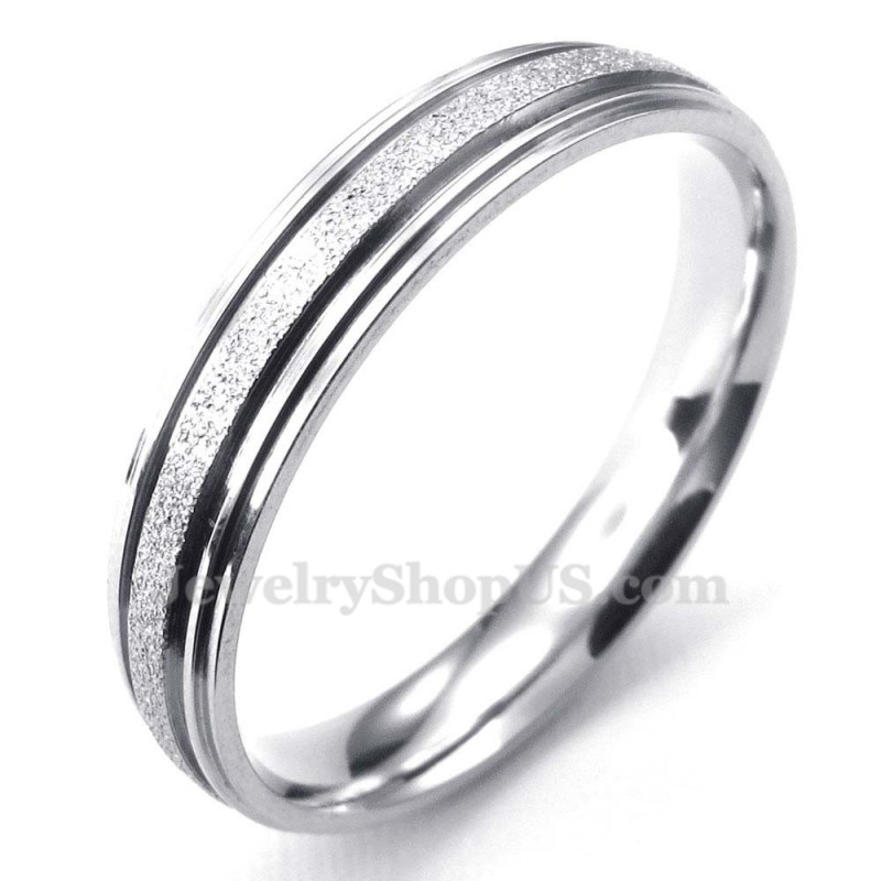 Titanium Sandblasting Sweetheart Ring (Women) Titanium Sandblasting Sweetheart Ring (Women)