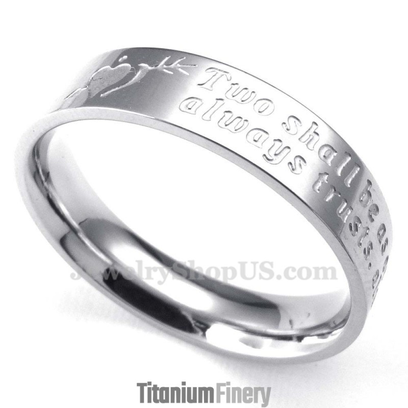 An Arrow Through The Heart Titanium Ring (Mens) An Arrow Through The Heart Titanium Ring (Mens)
