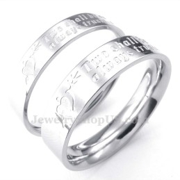 An Arrow Through The Heart Titanium Ring (Mens)