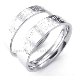 An Arrow Through The Heart Titanium Ring (Women)