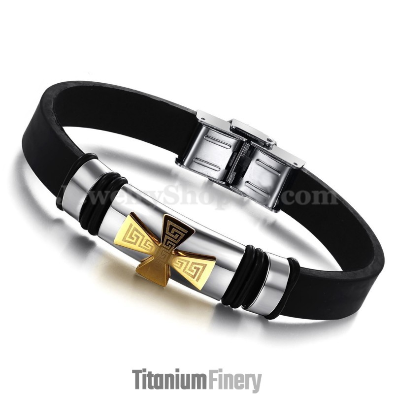 New Design Men's Titanium Bracelet C803 New Design Men's Titanium Bracelet C803