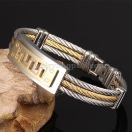 Online Classical Men's Titanium Bracelet C784