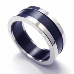Love 8Mm Black Titanium Ring