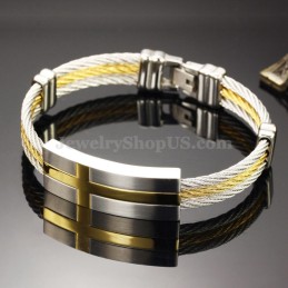 Personality Men's Titanium Bracelet C754