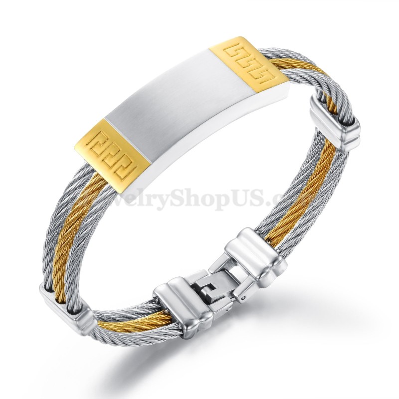 Exquisite Men's Titanium Bracelet C755 Exquisite Men's Titanium Bracelet C755