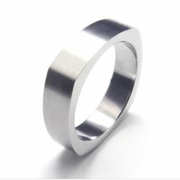 5Mm Unisex Pure Titanium Ring