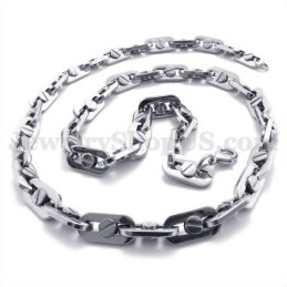Elegant Men's Titanium Necklace Chain