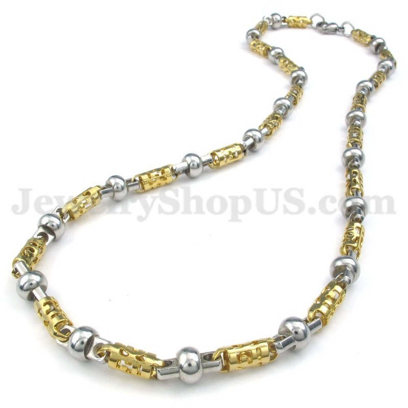 Fashion Men's Titanium Necklace Chain Fashion Men's Titanium Necklace Chain