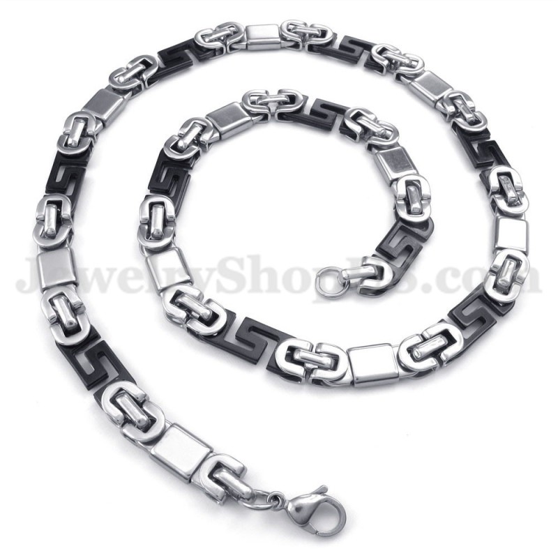 Fashion Men's Titanium Necklace Chain Fashion Men's Titanium Necklace Chain