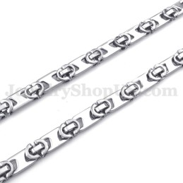 Exquisite Men's Titanium Necklace Chain